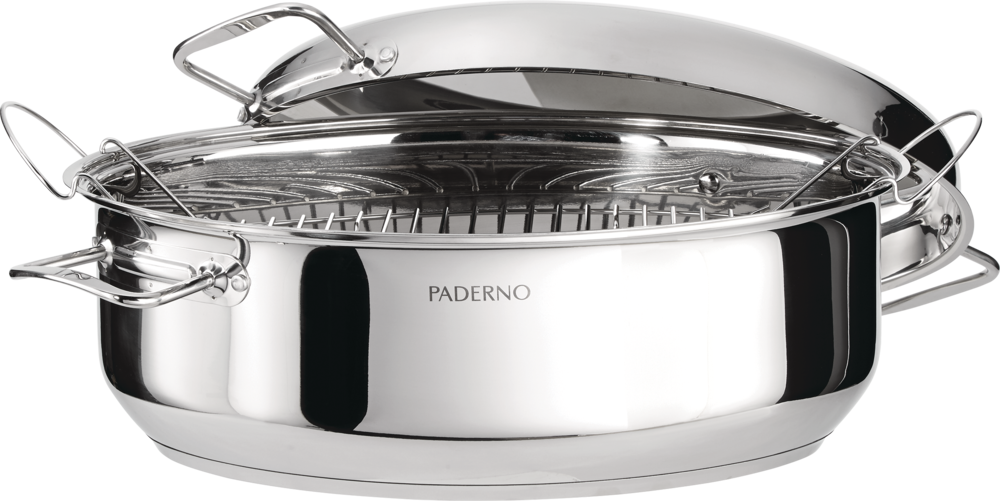 18/10 Stainless Steel Multi-Roaster with Removable Rack, 50.3 x 18cm