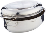 18/10 Stainless Steel Multi-Roaster with Removable Rack, 50.3 x 18cm
