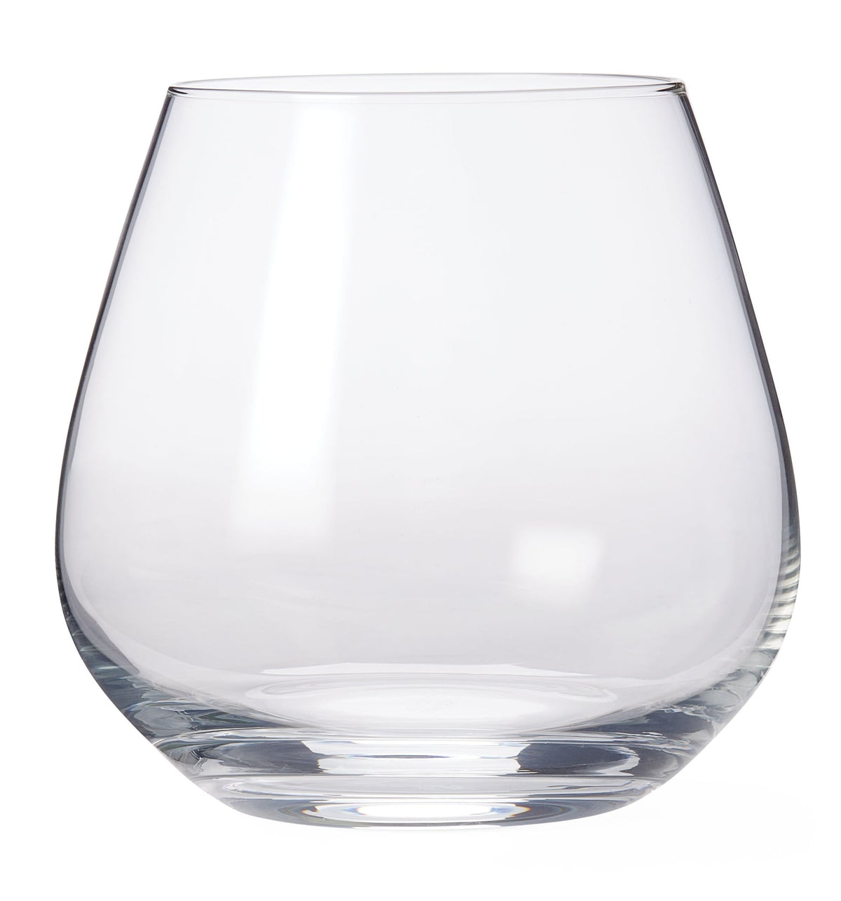 Professional Afton Stemless Wine Glasses, Clear, 20.4-oz, 4-pk