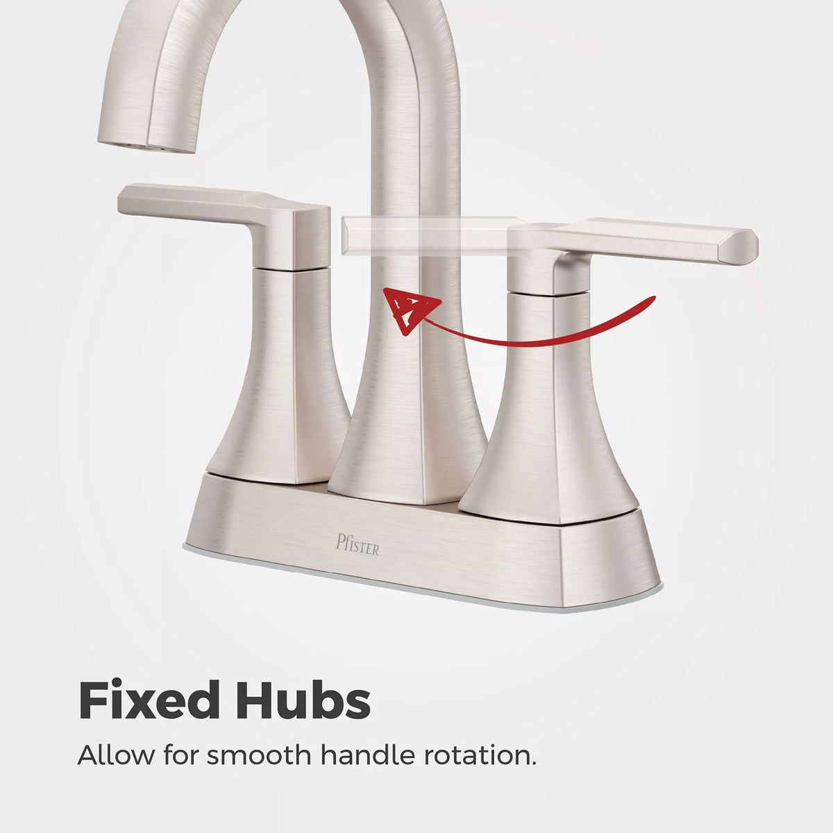 Vaneri 4-in Centreset Bath Faucet, Stainless Steel