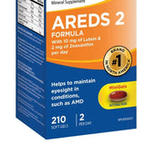PreserVision Eye Vitamin and Mineral Supplement AREDS2, 210 Softgels