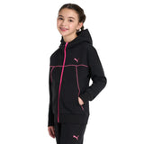 Puma Girls and Boys Fleece Full Zip Hoodie