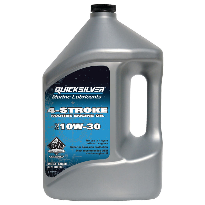 4-Stroke Marine Engine Oil 10W30, 4-L U8565