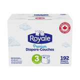 Royale Premium Baby Diapers, Sizes 1 - 2