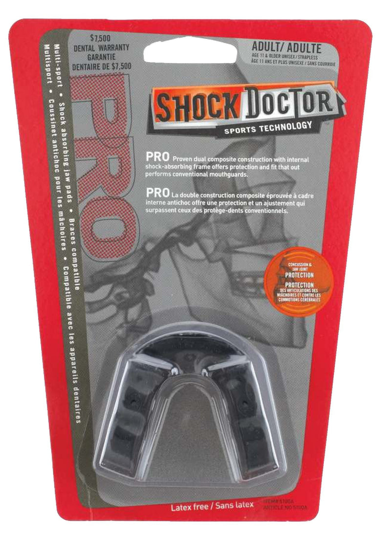 Pro Mouthguard, Junior/Senior, Black R8973