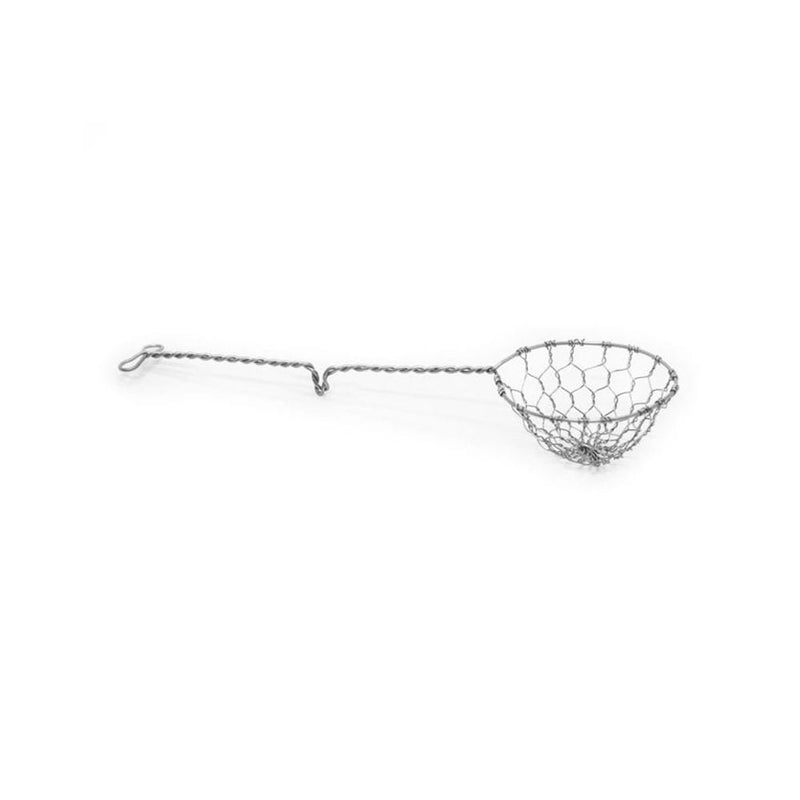 Stainless Steel Fondue Strainer, Chrome Finish, 2.5 x 8.5-in C4749