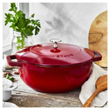 FRENCH OVEN 3.6L / 3.75QT 24CM CHERRY