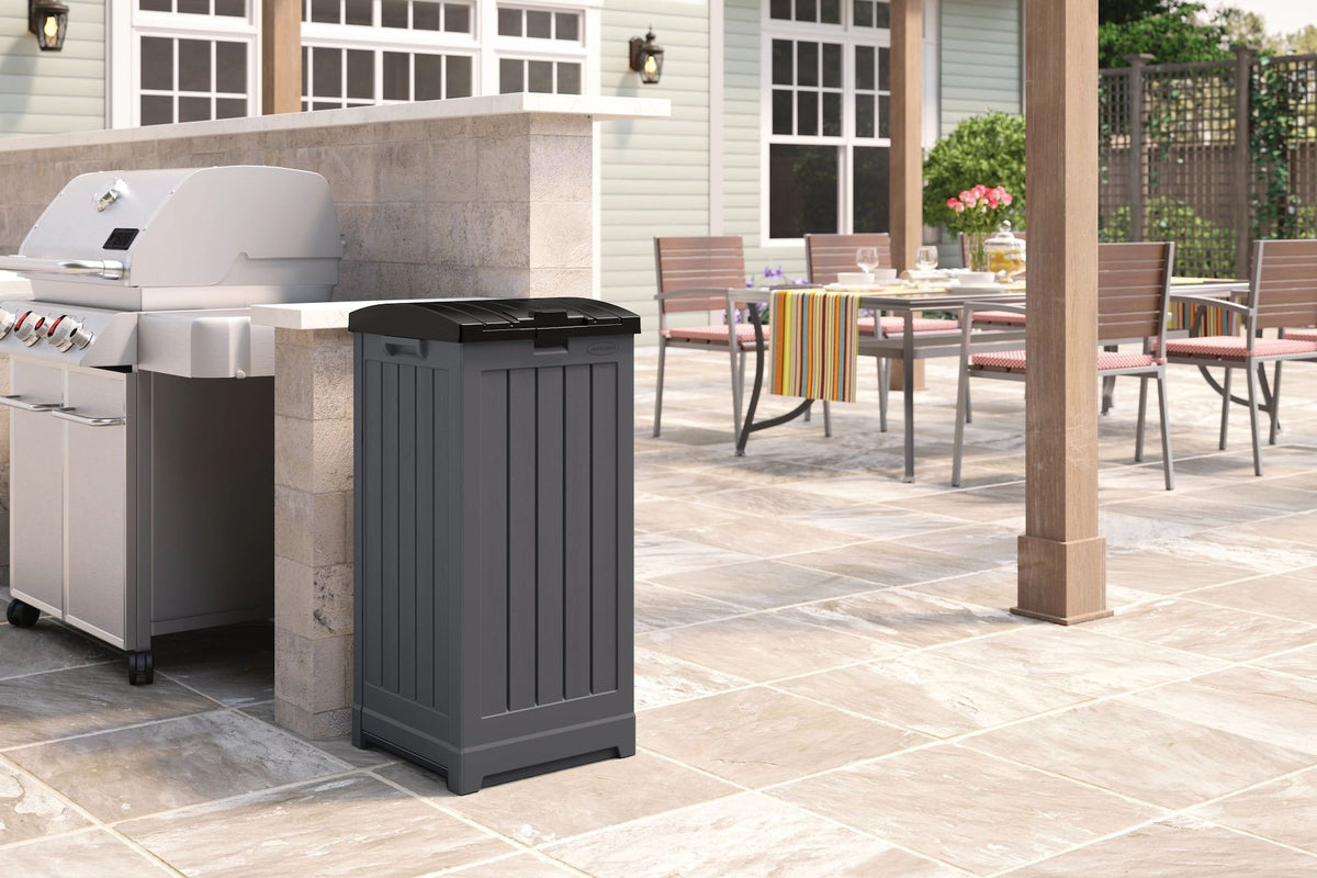 Trash Outdoor Garbage/Trash Refuse Container, 135L
