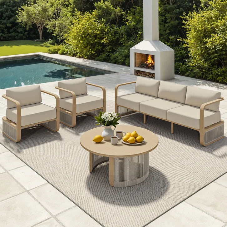 Tribeca 4-piece Patio Conversation Set H303