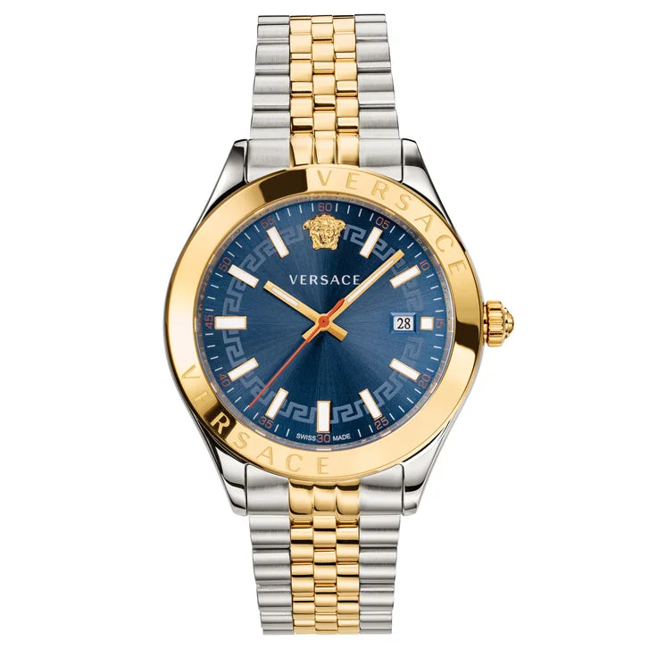 Versace Hellenyium Blue Dial Men's Watch N7716