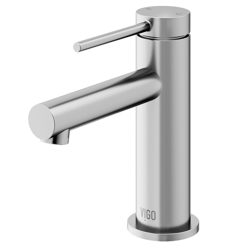 Jewel 6-in Single-Hole Bathroom Faucet, Various Finishes T7015