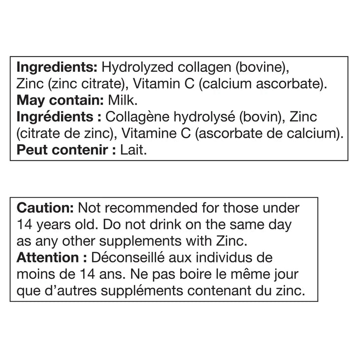 Vital Proteins Hydrolyzed Collagen + Vitamin C & Zinc