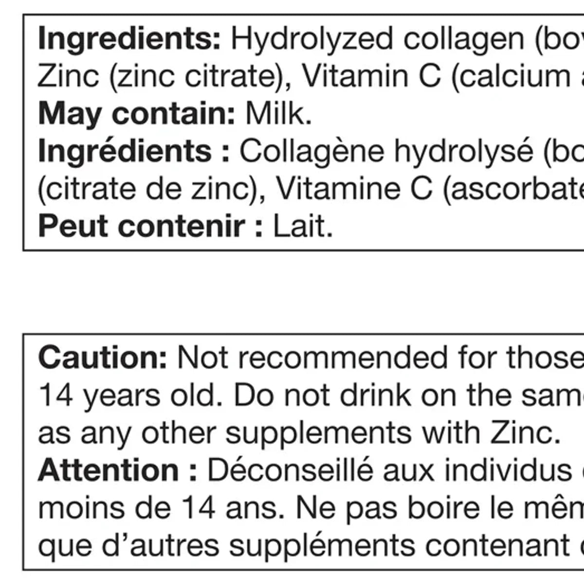 Vital Proteins Hydrolyzed Collagen + Vitamin C & Zinc