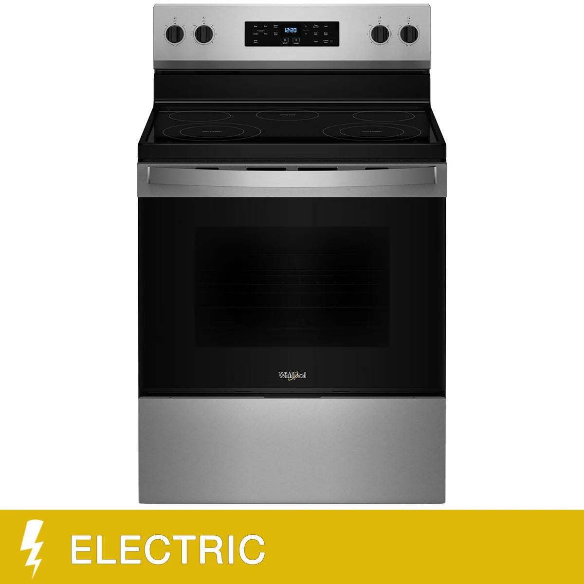 30 in 5.3 cu ft. Electric 5 Element Range with Dual Radiant Elements